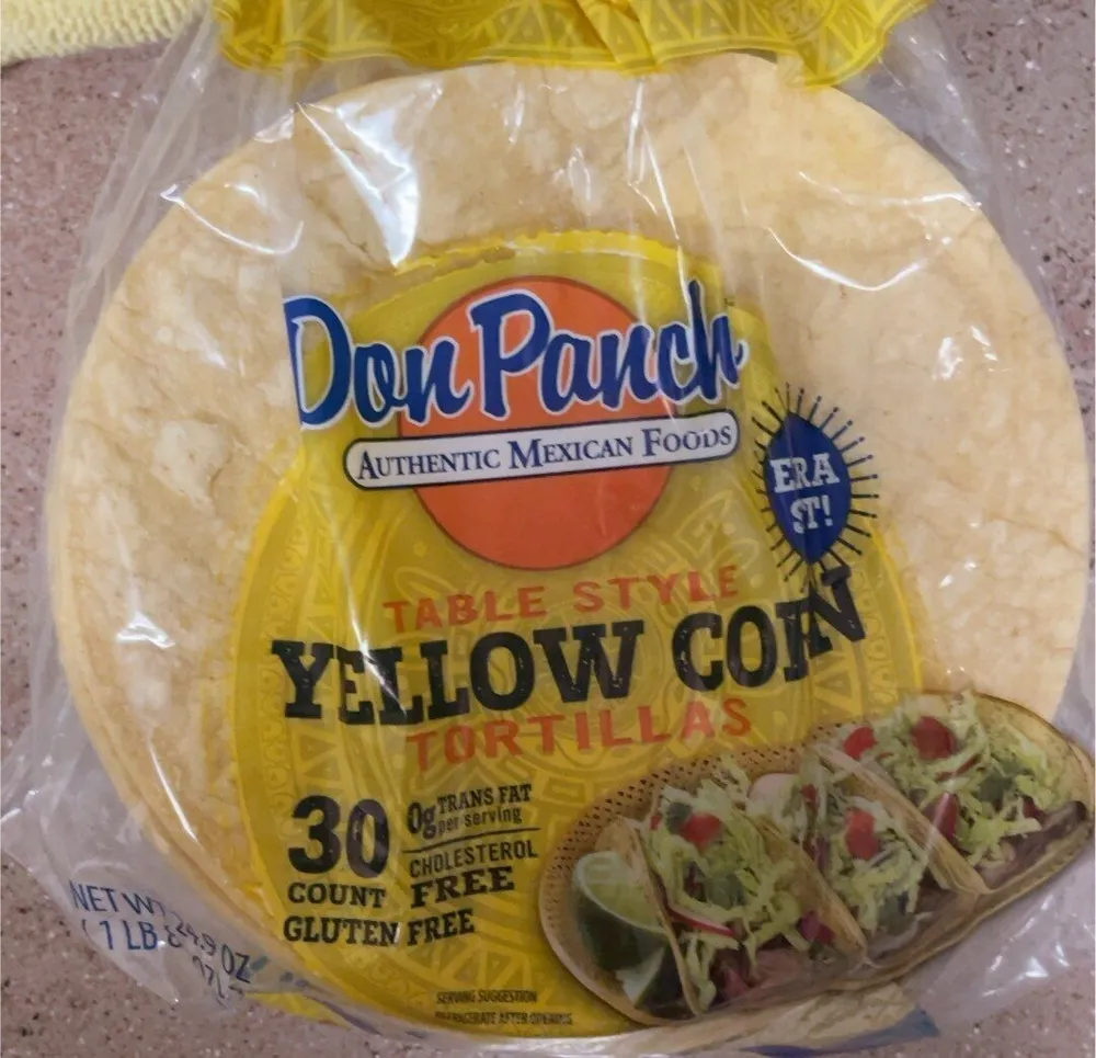 Yellow Corn Tortillas