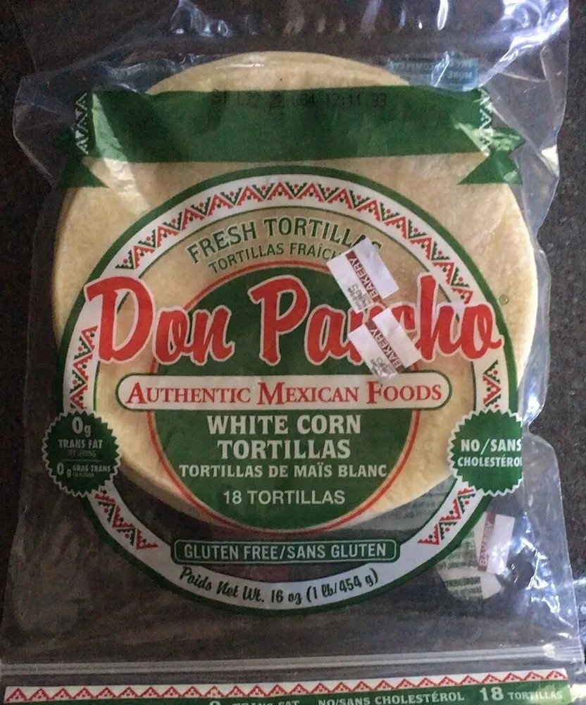 White corn tortillas