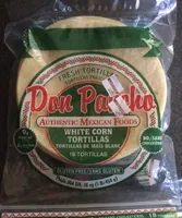 White corn tortillas