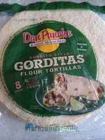 Burrito Style Gorditas Flour Tortillas