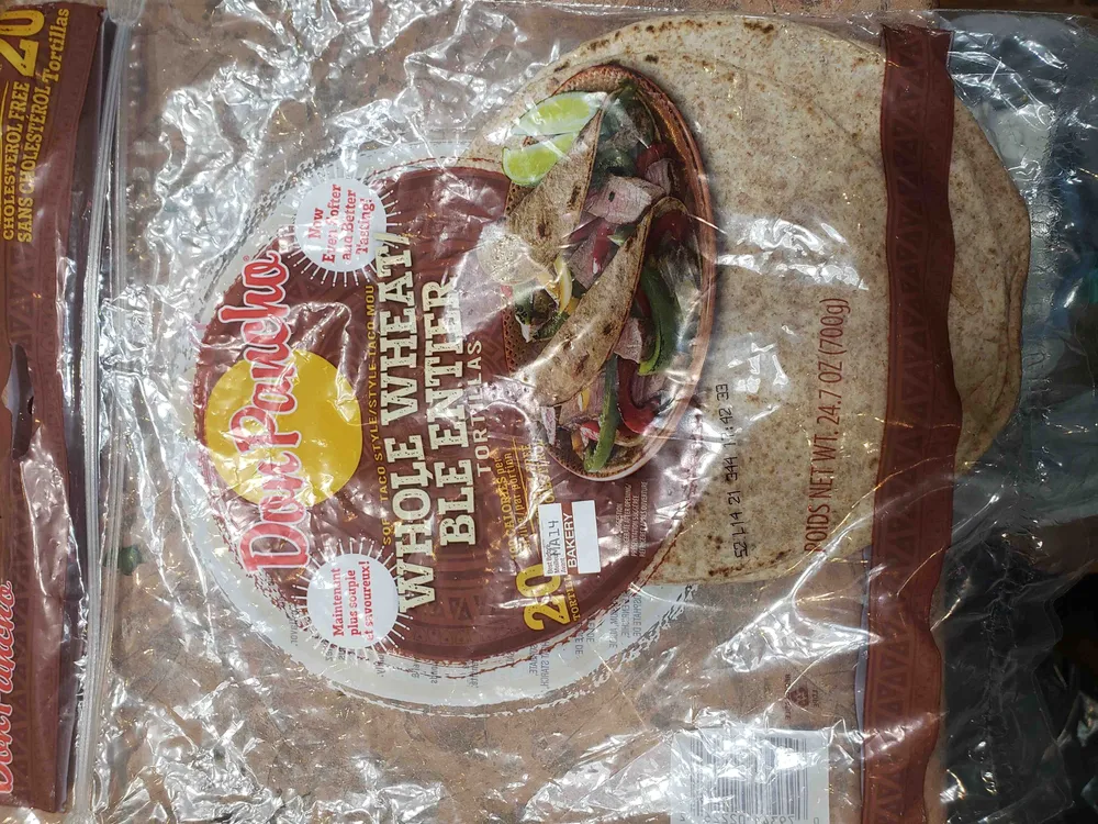 Whole Wheat Tortillas