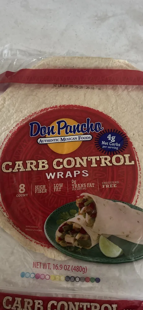 Carb Control Wraps