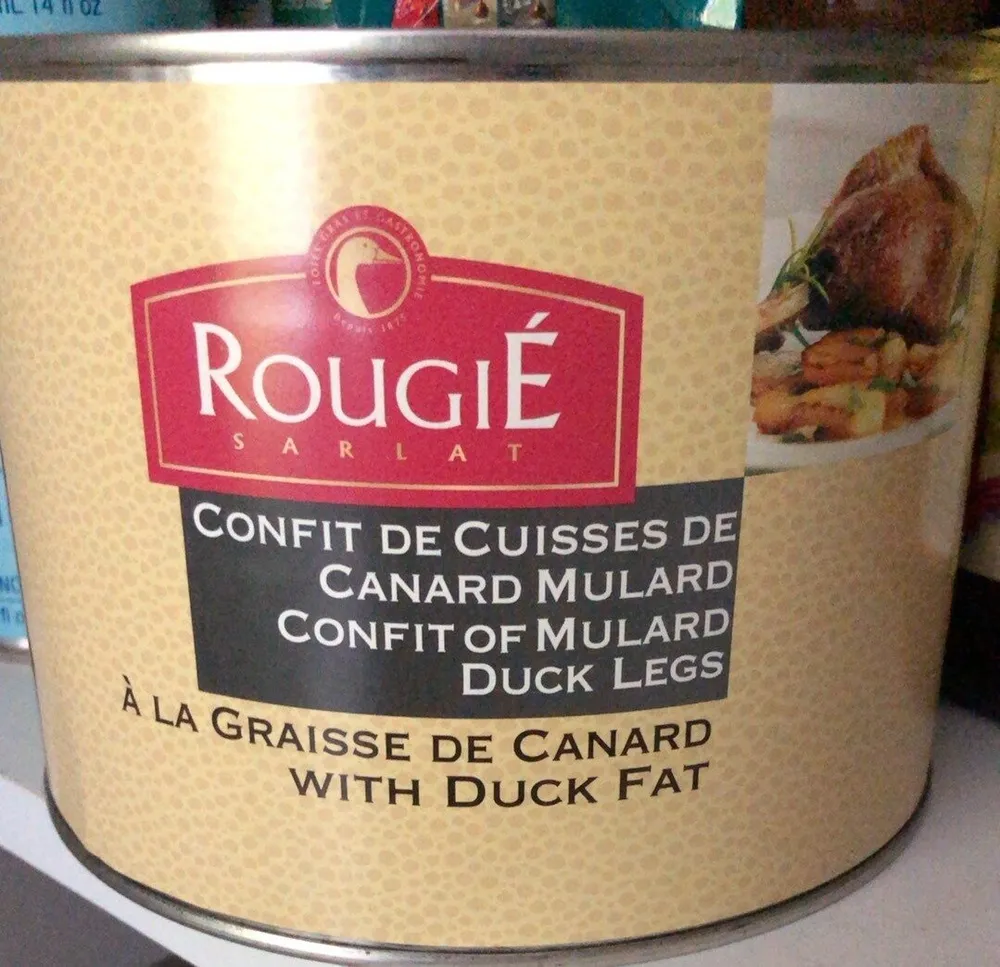 Confit de cuisses de canard