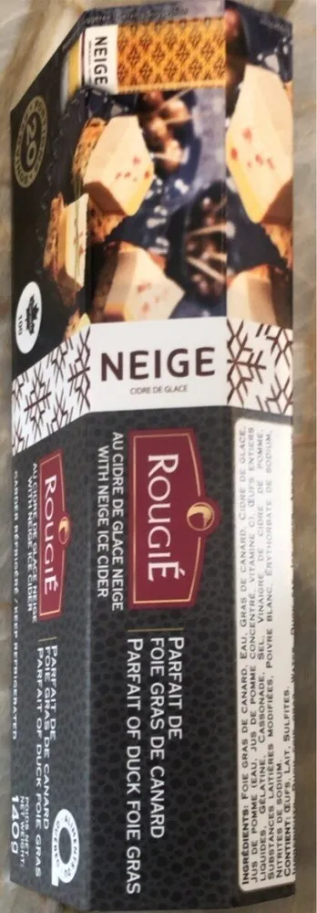 Rougié au cidre de glace neige
