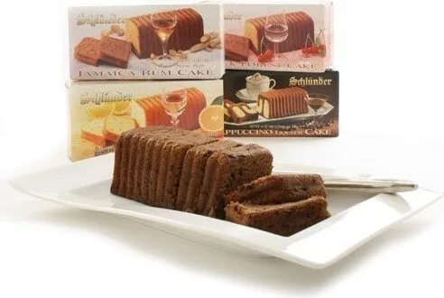 Cake cappuccino liqueur