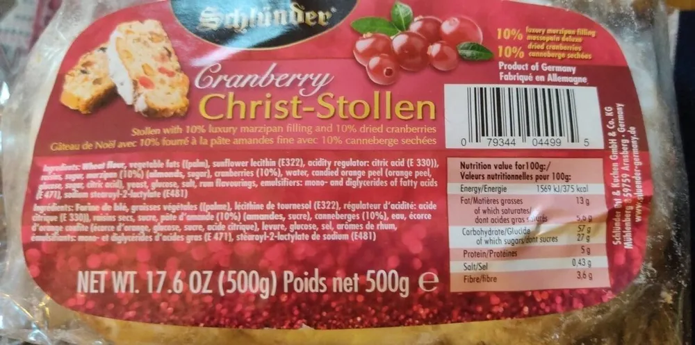 Christ stollen