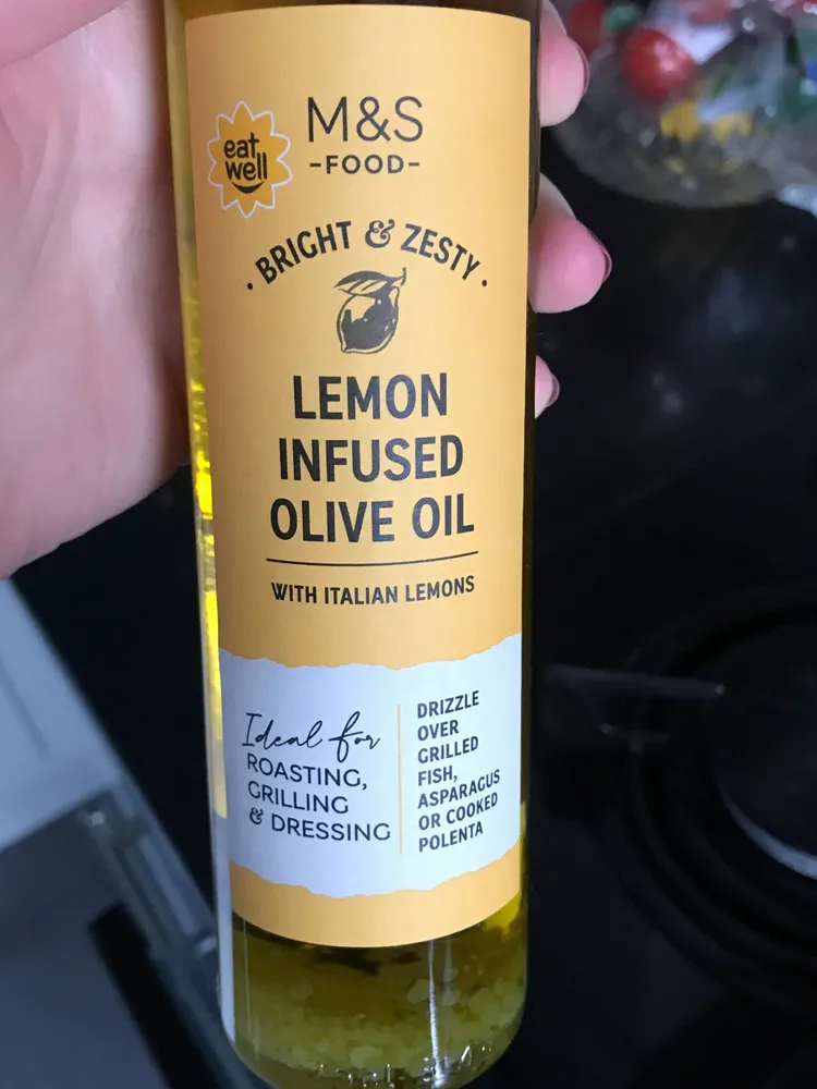 Lemon infused olive oil