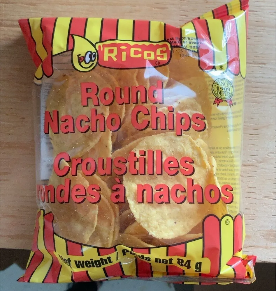 round nacho chips