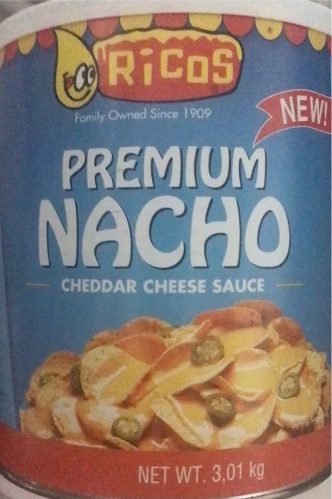 Premium nacho cheddar cheese sauce