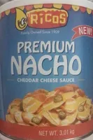 Premium nacho cheddar cheese sauce