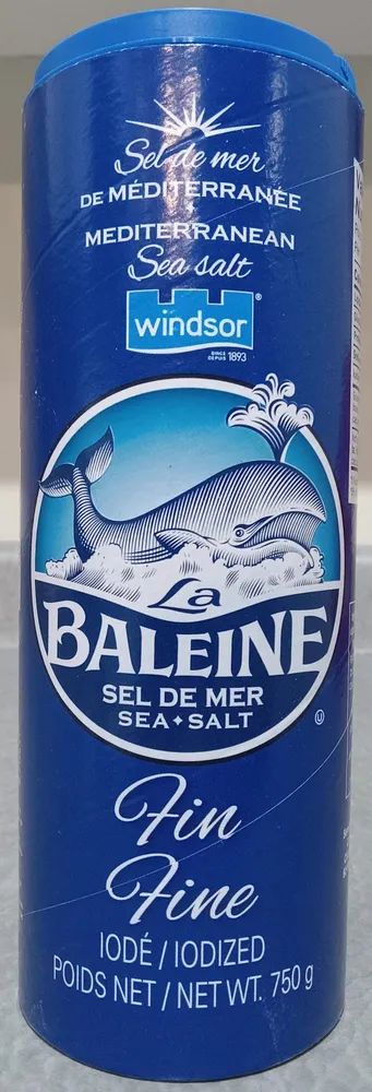 Sel de mer / Sea salt Fin / Fine Iodé / Iodized