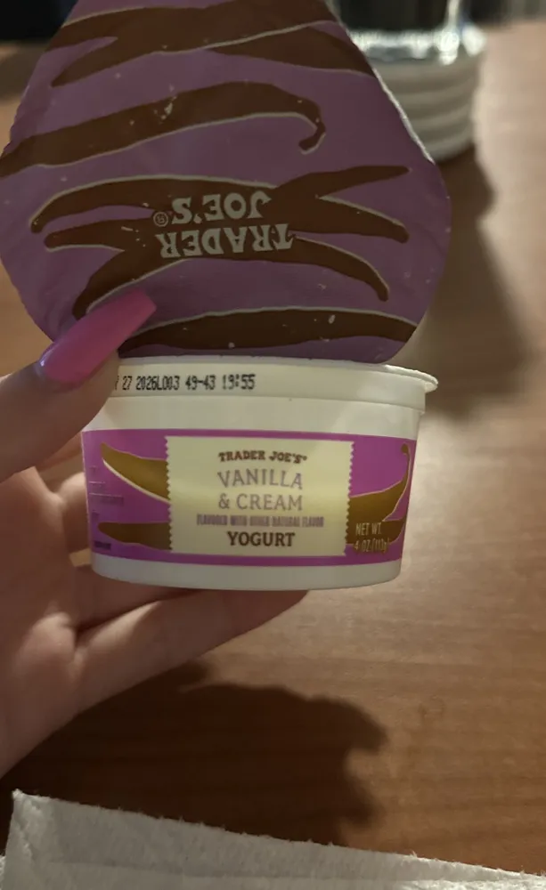Vanilla & Cream Yogurt
