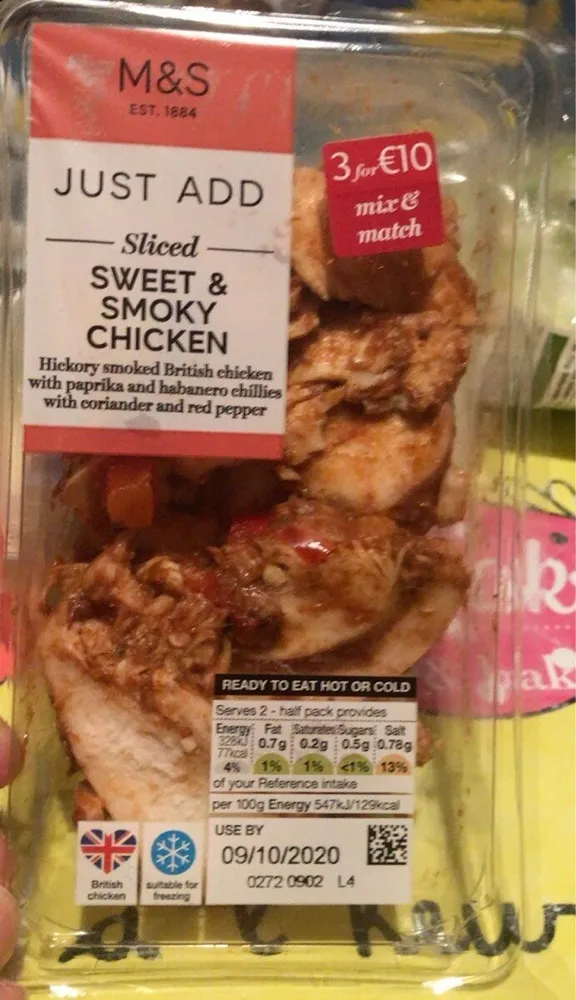 Sweet & smokey chicken