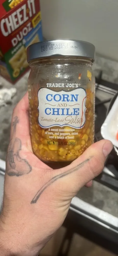 Corn and Chile Tomato-Less Salsa