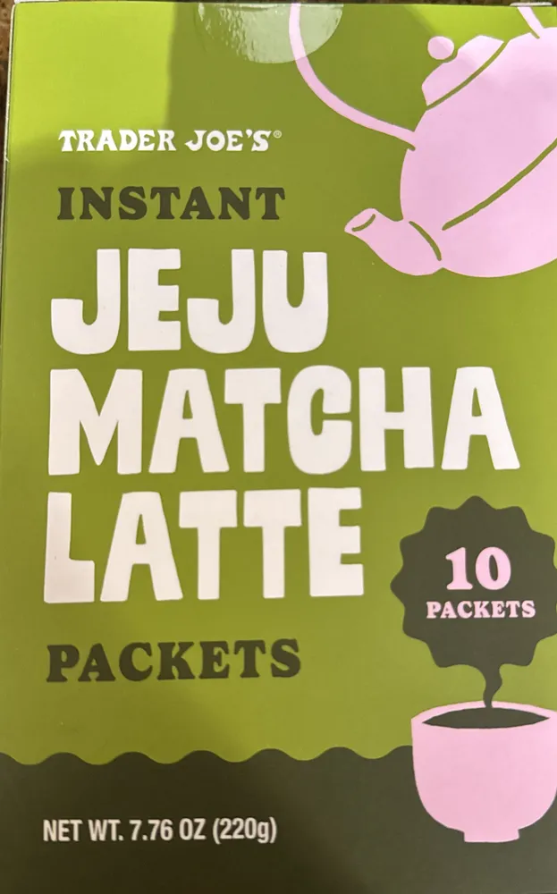 Instant Jeju Matcha Latte