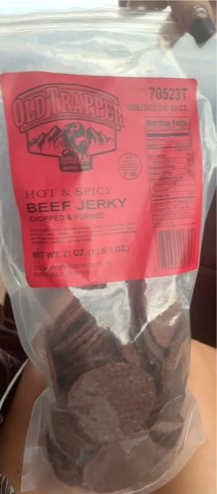 Hot & Spicy Beef Jerky Chopped & Formed