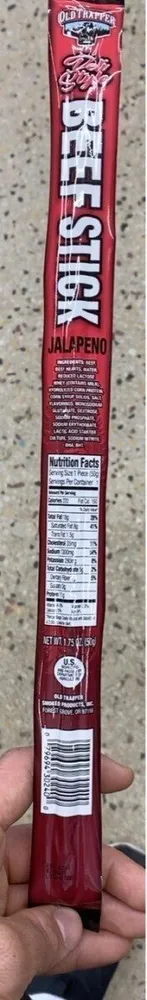 BEEF STICK JALAPENO