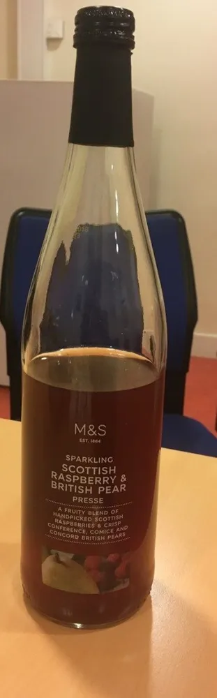 Sparkling Scottish Raspberry & British Pear Presse