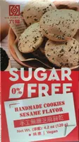 Handmade Cookies Sesame Flavor Sugar Frer