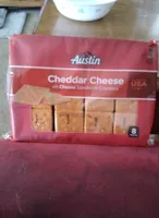 Cheddar Cheese Flavored Sandwich Crackers