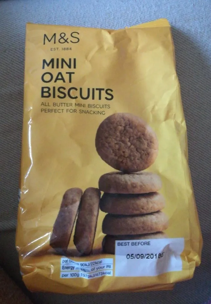 Mini Oat Biscuits