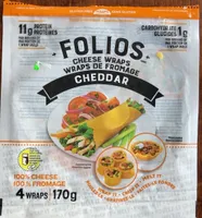 Folios Wraps de fromage