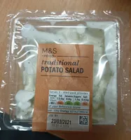 Traditional potato salad