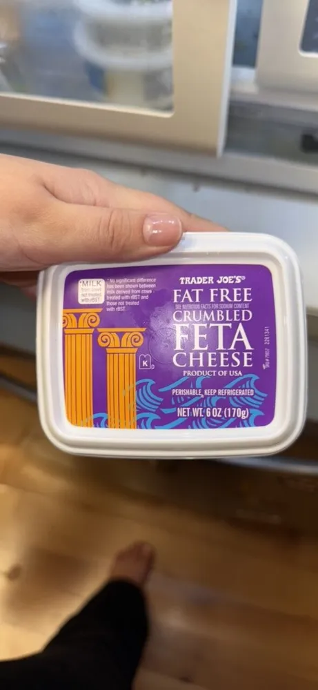 Fat Free Crumbled Feta Cheese