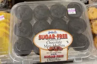 Sugar free chocolate mini muffins