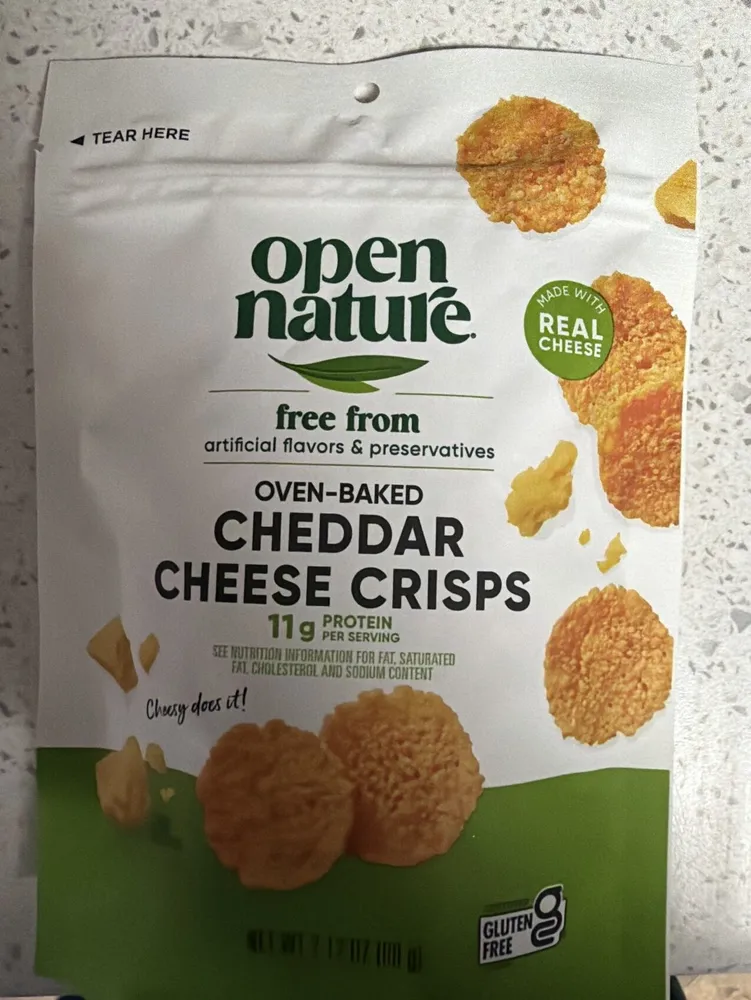 Cheddar Cheese Crisps