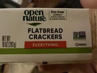 Flatbread Crackers Everything