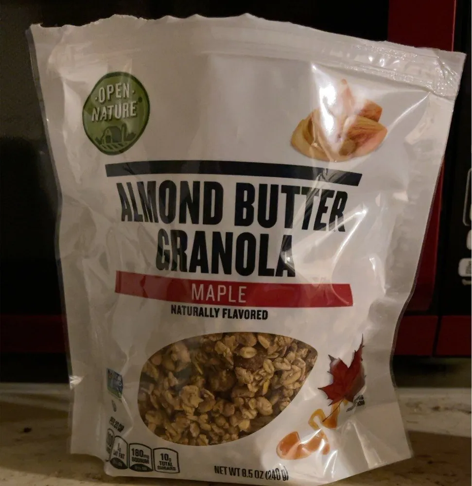 Maple Almond Butter Granola