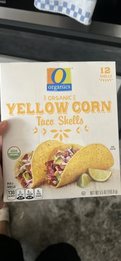 yellow corn taco shells