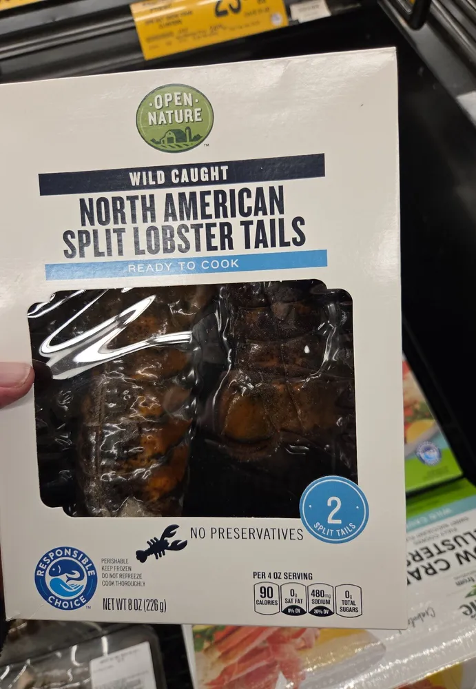 4 oz split lobster tail