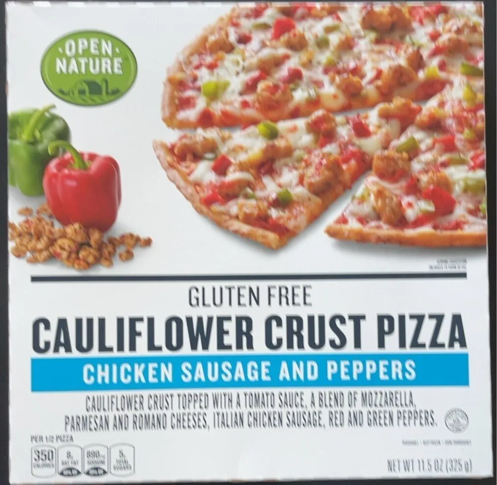 CAULIFLOWER CRUST PIZZA