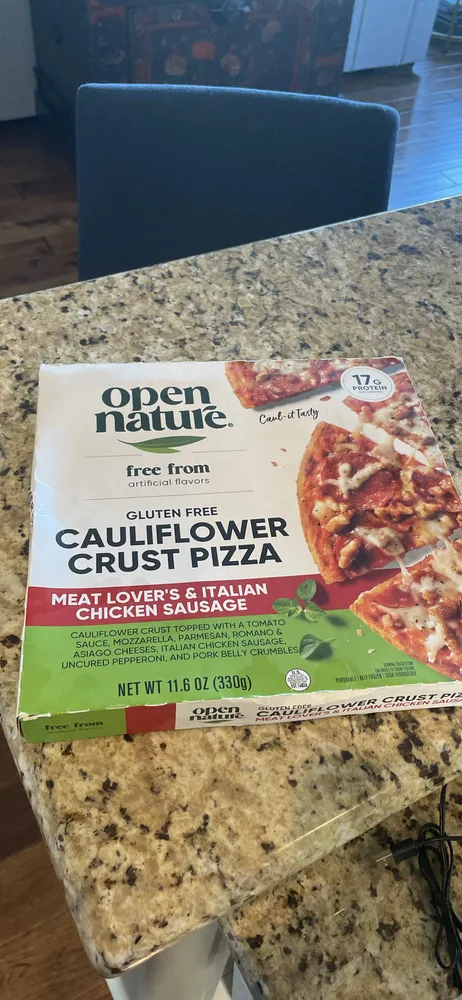 Cauliflower Crust Pizza