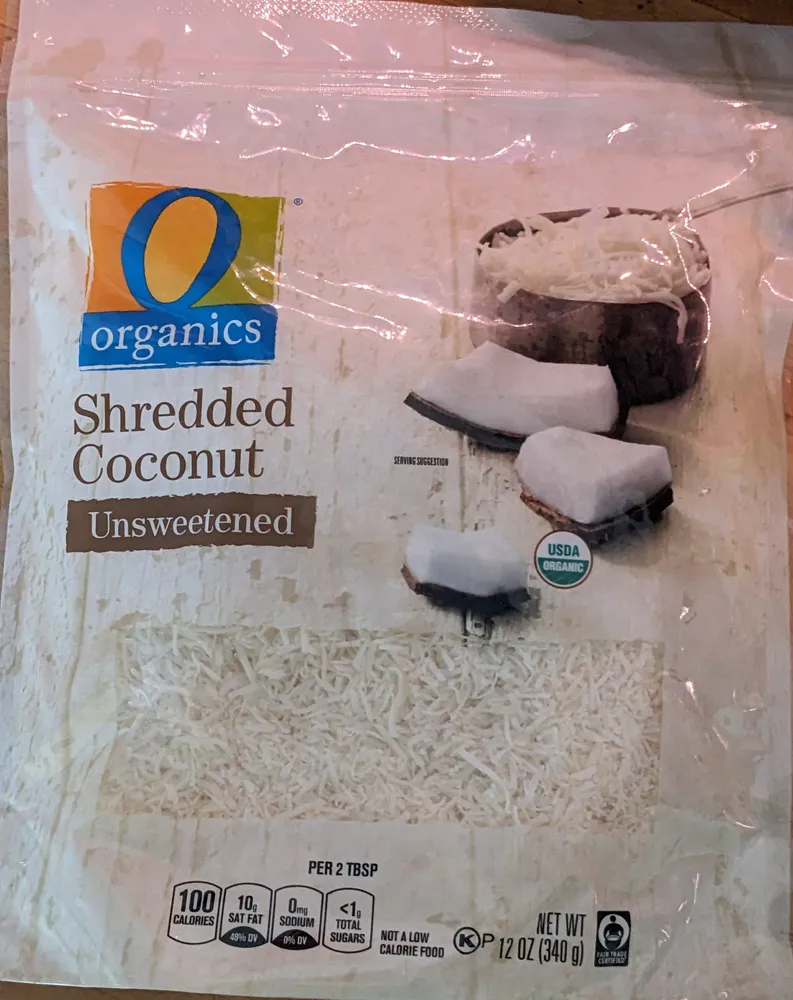 Shredded Coconut Unsweetened