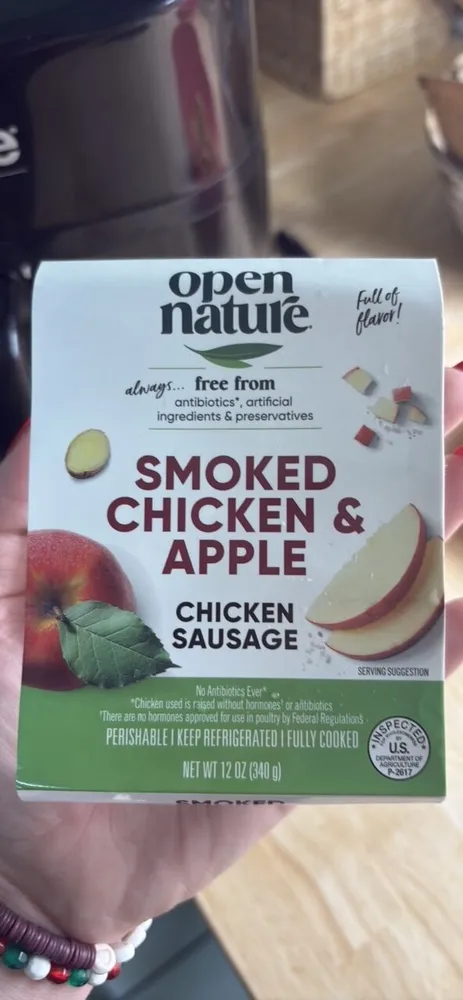 SMOKED CHICKEN & APPLE CHICKEN SAUSAGE