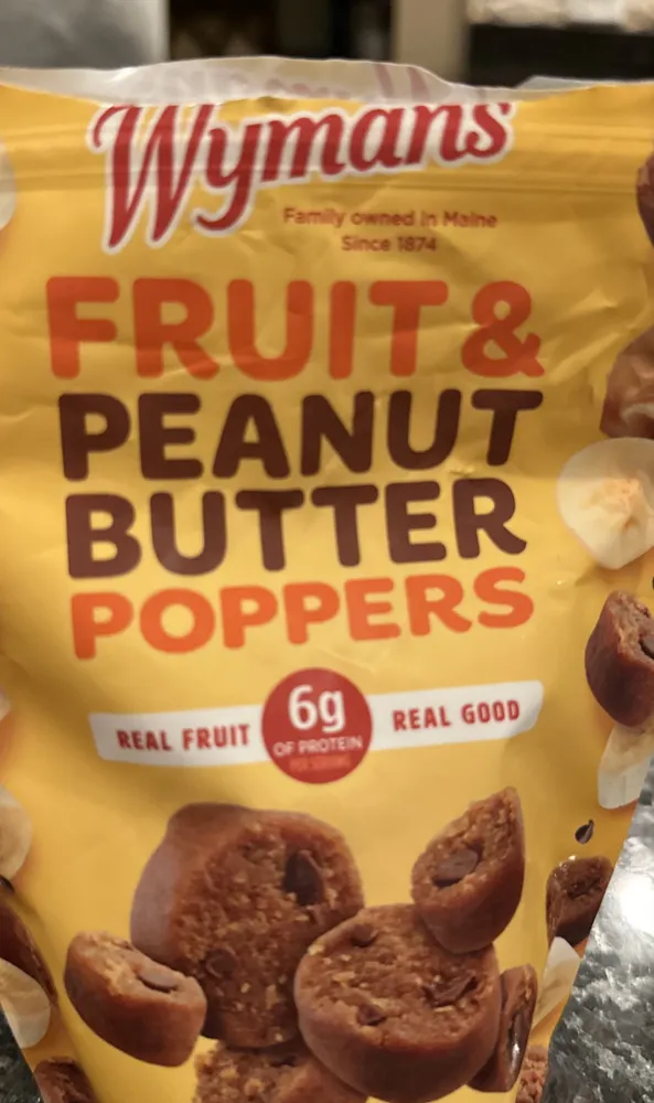 Fruit & Peanut Butter Poppers