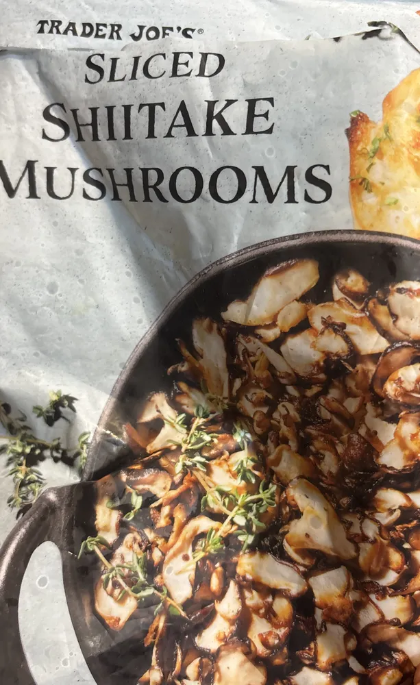 Sliced Shiitake Mushrooms