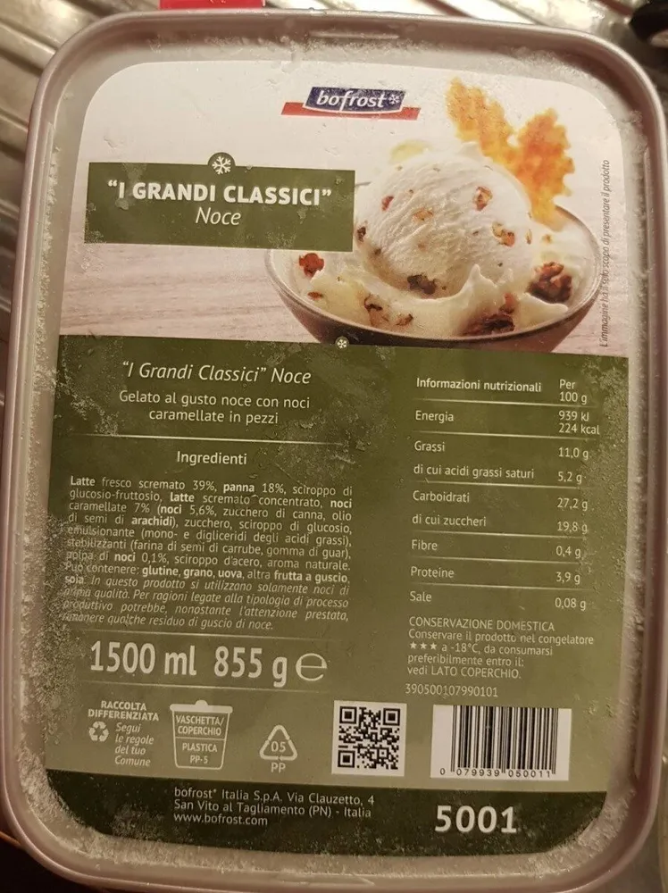 I grandi classici noce