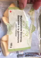 Marshmallow bananas