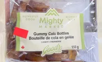 Gummy cola bottles