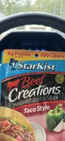 Beef Creations Seasoned Beef in Sauce Taco Style