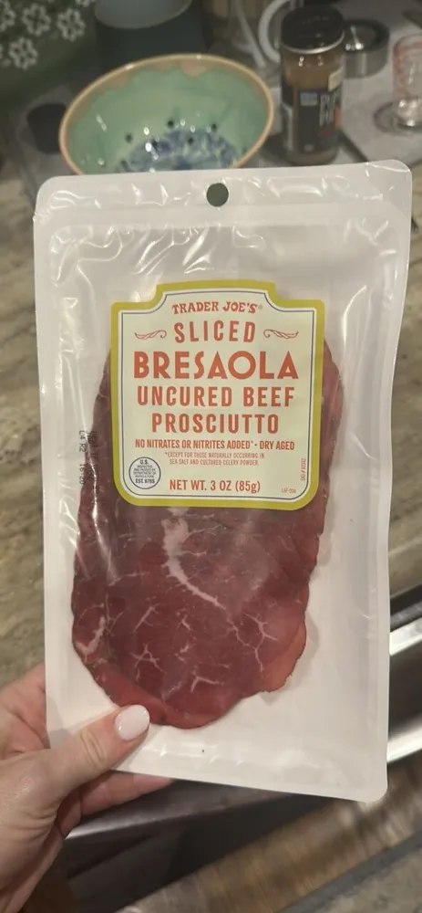 Sliced Bresaola Uncured Beef Prosciutto