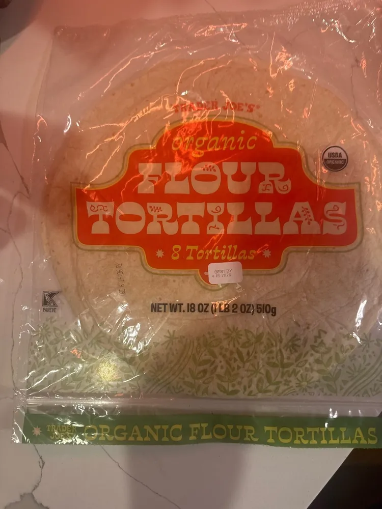 Organic Flour Tortillas