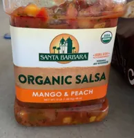 Organic Salsa Mango & Peach