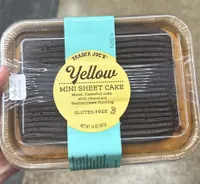 Yellow Mini Sheet Cake