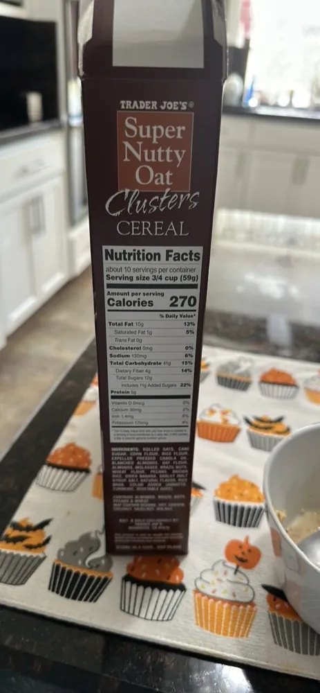Super Nutty Oat Clusters Cereal