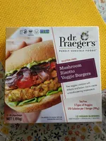 Mushroom Risotto Veggie Burgers